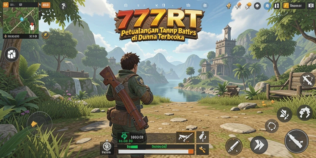 Gameplay seru dalam dunia terbuka 777RT dengan kebebasan penuh.