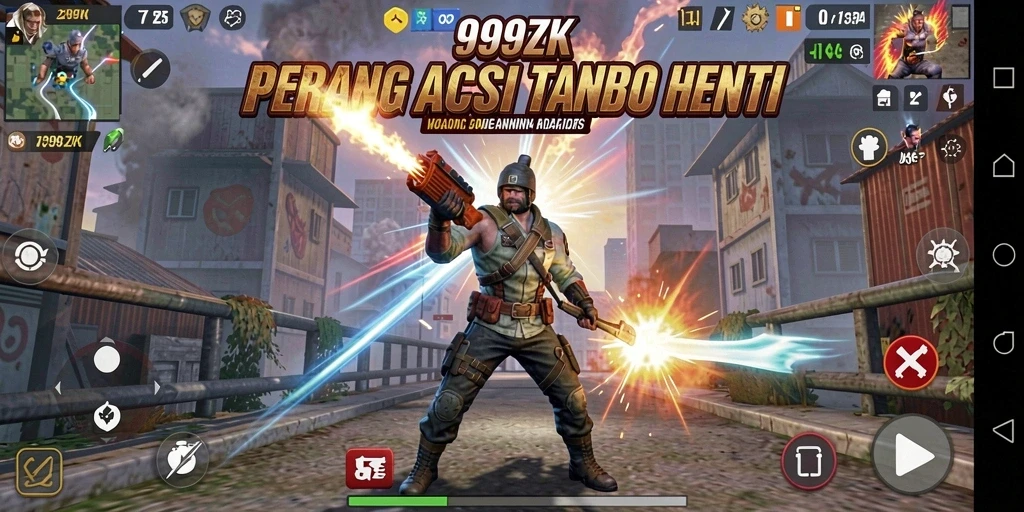 Pengalaman gameplay mendebarkan dalam 999ZK