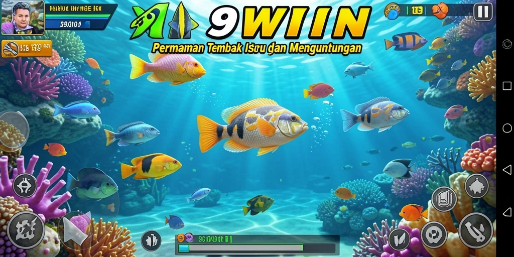 Tangkapan layar permainan Tembak Ikan yang seru di 9WIN.