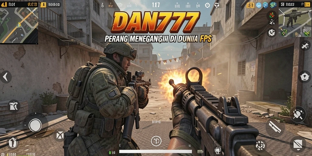 Tangkapan layar menunjukkan aksi tembak-tembakan intens di <strong>DAN777</strong>.