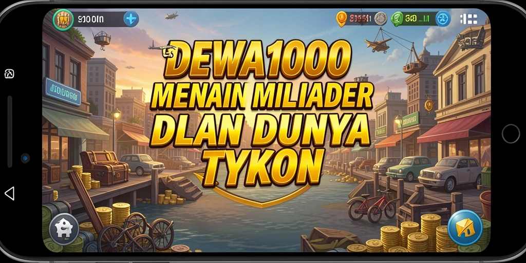 Gameplay Tycoon yang seru dan menarik di DEWA1000.