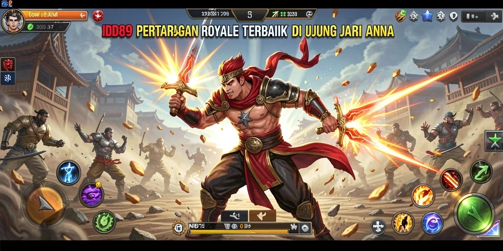 Gameplay seru di IDR89 dengan berbagai karakter dan senjata.