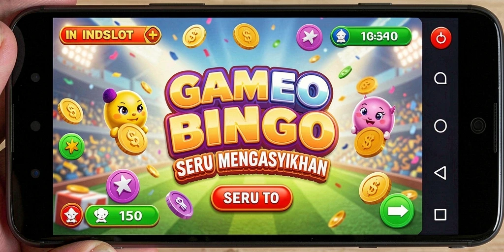 Tampilan gameplay menarik dari INDSLOT dengan Bingo yang seru.