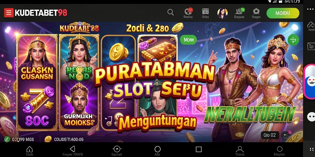 Screenshot gameplay KUDETABET98 yang menunjukkan keseruan bermain Slot.