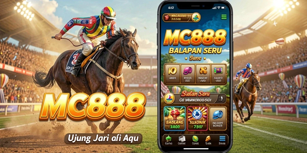 Screenshot gameplay MC888 yang menunjukkan balapan seru dan grafis menawan.