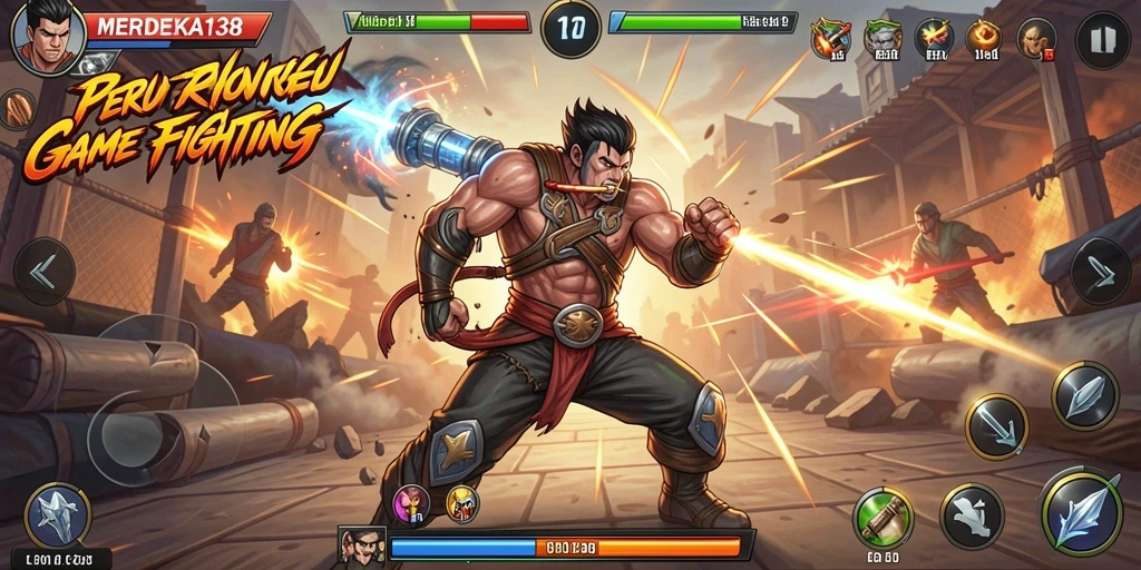 Gameplay mendebarkan di MERDEKA138 dengan pertarungan seru.