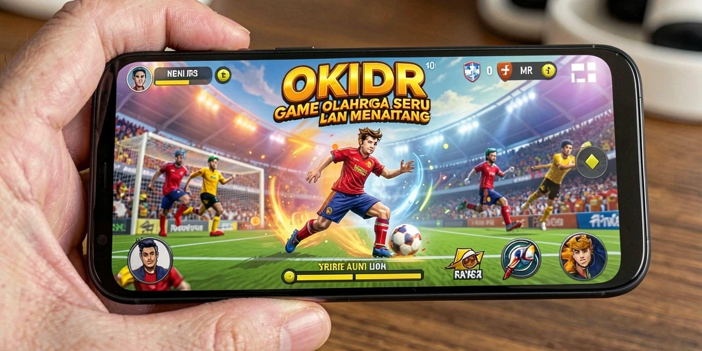 Gameplay seru OKIDR dalam olahraga yang menantang.