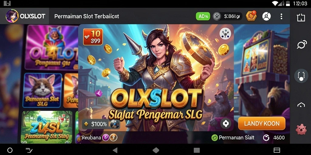Tampilan gameplay menarik dari OLXSLOT yang memukau.