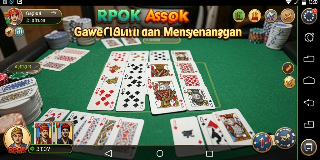 Tampilan gameplay RPOK yang menarik dan interaktif.