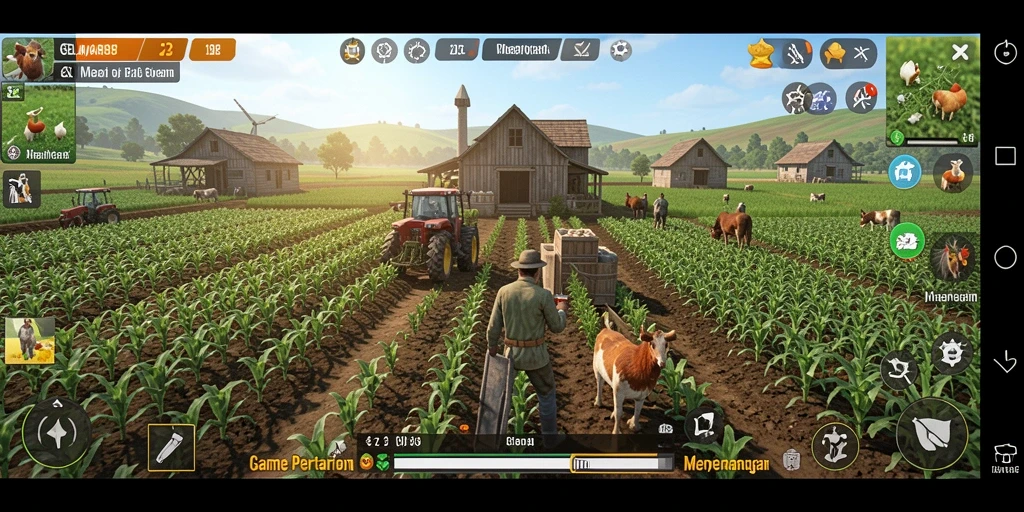 Gambaran gameplay Farming yang menarik dan mengasyikkan di SELAYAR88.