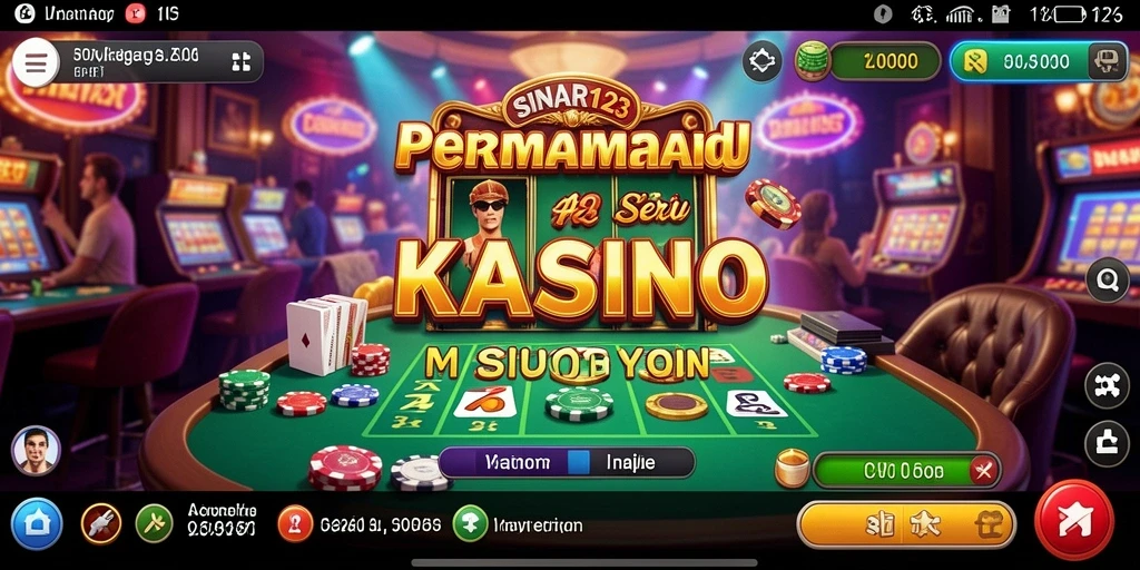 Tampilan menarik dari gameplay Kasino di SINAR123.