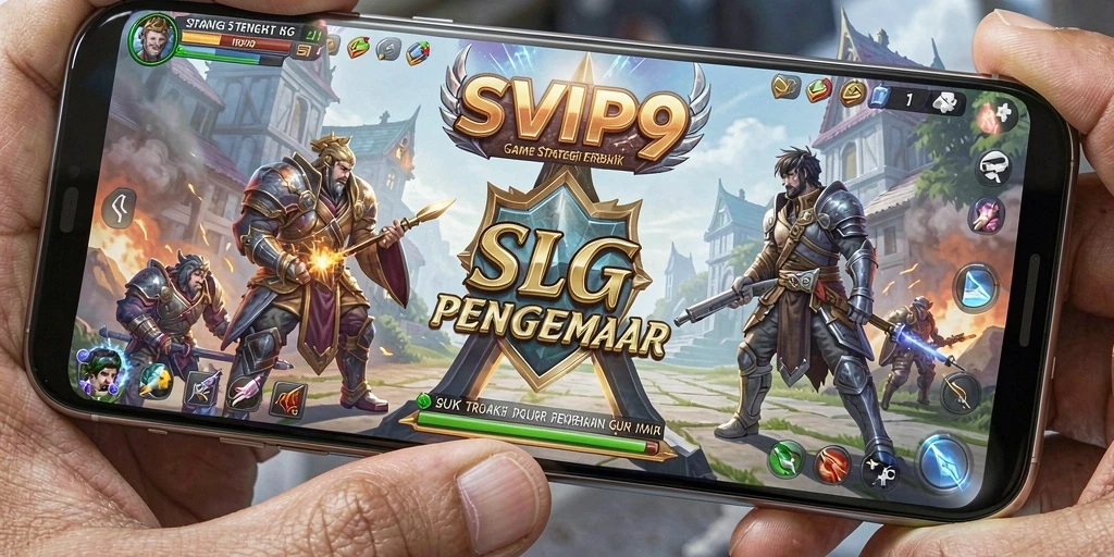 Screenshot gameplay SVIP9 menampilkan strategi pertempuran yang menegangkan.