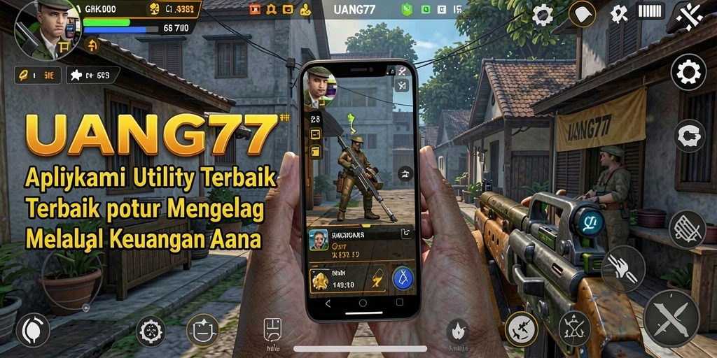 Tampilan antarmuka UANG77 yang intuitif dan mudah digunakan.